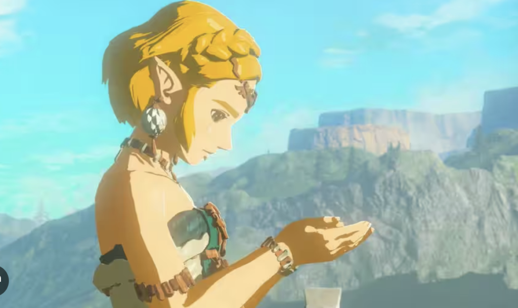 La princesse Zelda de The Legend Of Zelda: Tears Of The Kingdom.